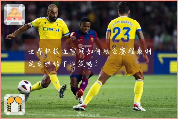 世界杯投注官网如何结合赛程表制定合理的下注策略？