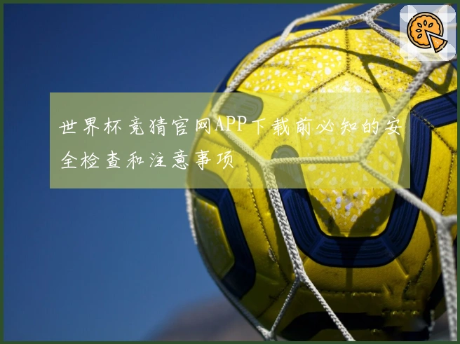 世界杯竞猜官网APP下载前必知的安全检查和注意事项